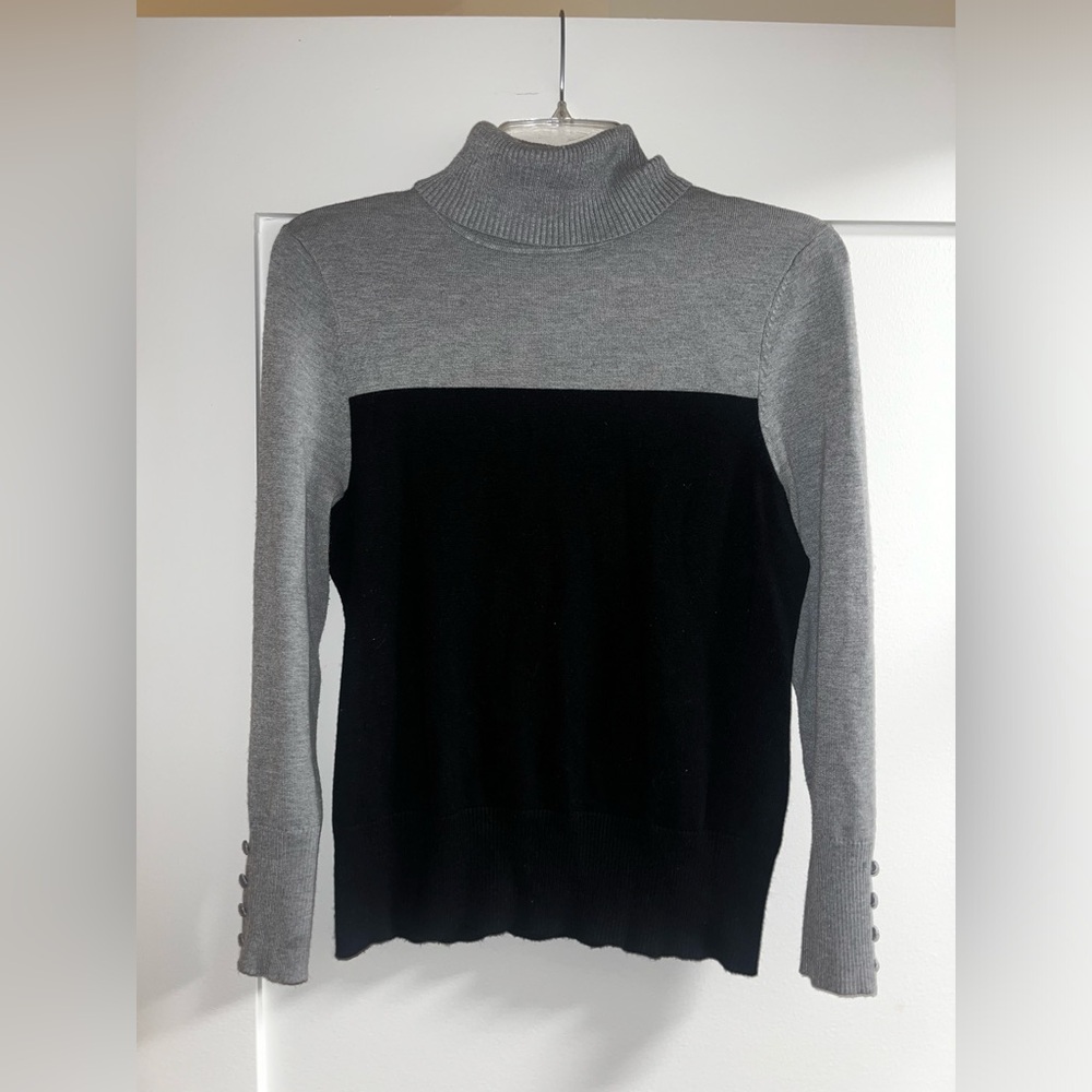 Color block sweater
